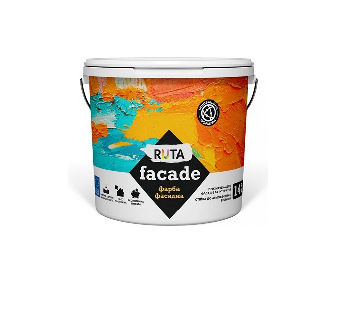 Фарба 14 кг фасадна Facade RUTA